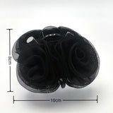13cm Rose Shark Clip  Large  hair claw Elegant High-Grade Hair Accessories Pinzas Para El Cabello  Заколка Для Волос