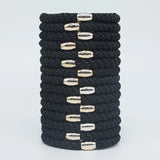 15Pcs Hair Ties for Women, Hair Elastics for Thick Hair, Strong Stretchy Ponytail Holders, No Slip No Damage No Crease Hai