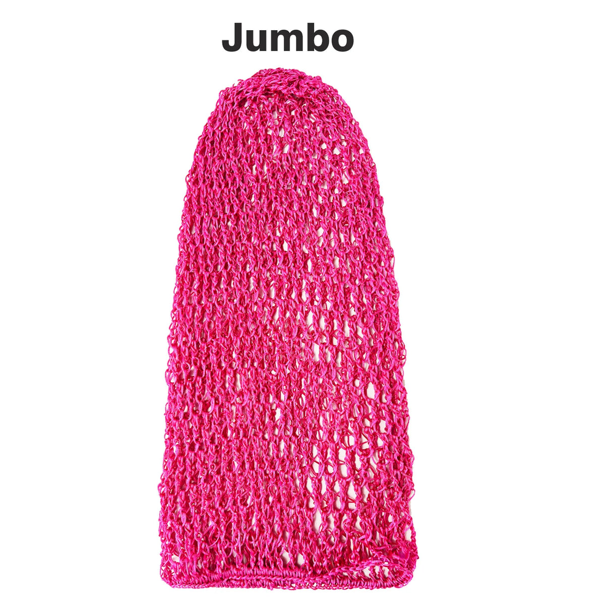 Fashion Women Crochet Hair Snood With Elastic Edge Long Hair Net Mesh Sleeping Nightcap Turban Headwear Hair Net
