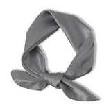 Solid Summer Scarf Fashion Lady  Scarves Silk Square Hair Shawl Wraps Neck Foulard Women Kerchief Bandana Head Hijab New