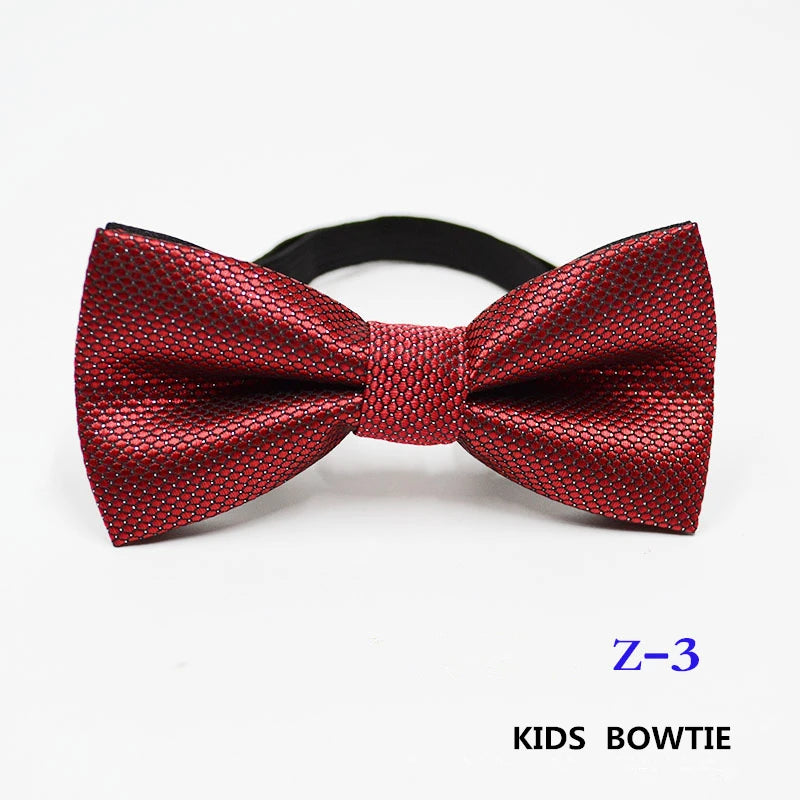 53 Color Children's Bow Tie Fashion Jacquard Baby Neckties Tie Baby Kid Kids Classical Pet Striped Butterfly Elastic Cord BowTie