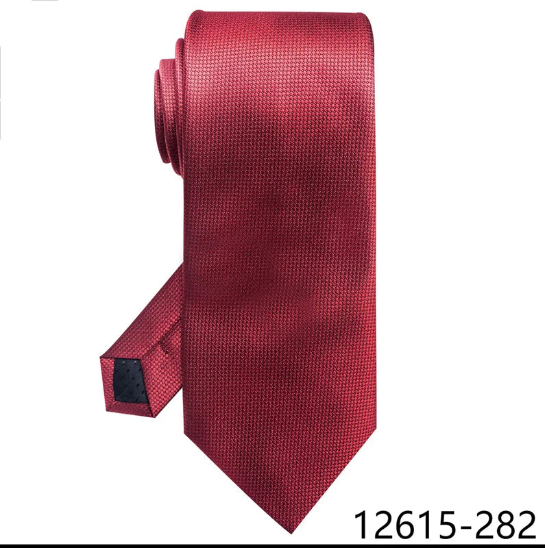 100% Silk Brand Purple Tie Men Necktie High Quality Mix Colors Silk 7.5 cm Gravatas Accessories Wedding April Fool's Day