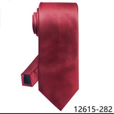100% Silk Brand Purple Tie Men Necktie High Quality Mix Colors Silk 7.5 cm Gravatas Accessories Wedding April Fool's Day
