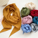 2022 Brand Scarf Women Cotton Hijabs Scarf Pashmina  Ladies Shawls and wraps Beach Scarves Triangle Bandanas Foulard Women scarf