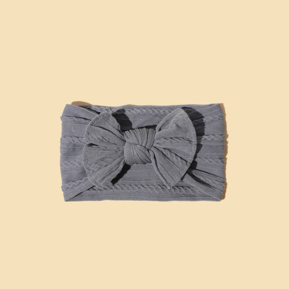 Baby Accessories For Newborn Toddler Kids Baby Girl Boy Headband Nylon Jacquard Hair bandand Solid Colour Elastic Hair Accessori