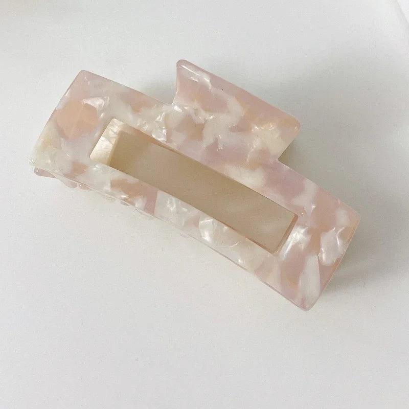 Bilandi Trendy Jewelry Acetate Hair Clip For Women Girl Head Hairpin Resin Hair Claw Headdress Female Hair Accessories