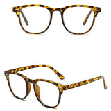 Anti Blue Light Optical Glasses Ultra Light Graduated Lenses Near Sight Prescription Glasses Men Ladies Square Myopia Eyewear