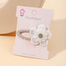 1pcs Ins Daisy Flower Hair Clips Baby Girl Hairpins for Kids Lace White Barette Princess Hooks Infant Accessories Korean