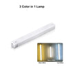 LED Motion Sensor Night Light Rechargeable Induction Bar Light Portable Cordless Magnetic Cabinet Lamp for Kitchen Room Bedside
