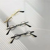 cubojue small round reading glasses +100 +150 +200 +250 +300 glass lens narrow nerd spectacles eyeglasses frames