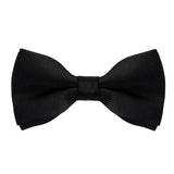 HUISHI Bow Ties For Men Solid Stripe Black Pearl White Bowtie Elegant Mans Bussiness Wedding Party Accessories Butterfly Bow