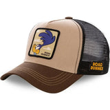 Hot Sale Unisex Anime Cartoon Cap High Quality Embroidered Patch Draw Baseball Cap Male Female Trucker Hat Mesh Hats Sun Hat
