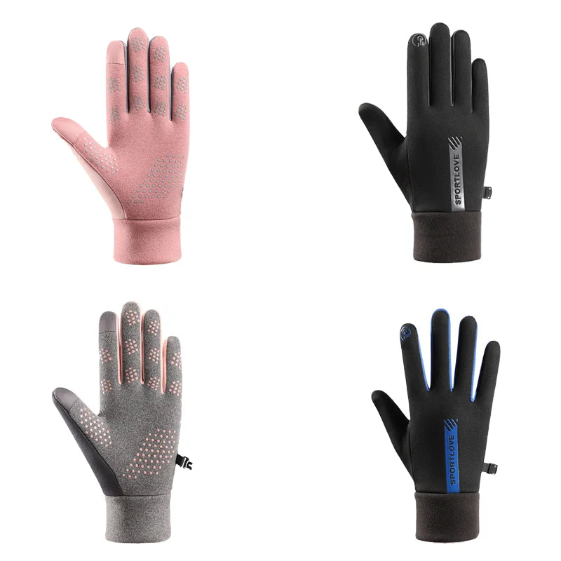 NEW Winter gloves men women Windproof Non-slip Touch Screen Warm Mittens,For Outdoor Cycling,Driving,Skiing,Running