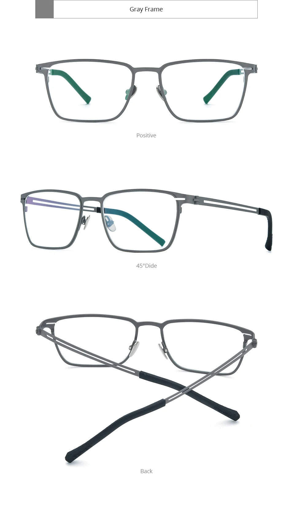 FONEX Titanium Glasses Frame Men New Brand Design Square Eyewear Ultralight-Weight Japanese High Quality Eyeglasses Frames 85779