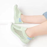 Spring Popular New Baby Shoes Mesh Knit Breathable Kid Girls Boys 0-3T Summer Slip-On Casual Sneakers Toddler Non-Skid Prewalker