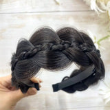 Headbands For Women Wide Fishbone Braids Hairbands Handmade Retro Head Hoop Hair Styling Headwear Accessorie Fashion Braids Hair