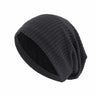 Women Men Sleeping Hat Baggy Beanie Satin Lined Night Unisex Sleep Cap Hair Care Bonnet Hair Loss Nightcap Pullover Hat Headwear