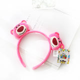 Mickey Minnie Ears Headband Cartoon Animal Plush EARS COSTUME Hallowmas Headband Cosplay Plush Gift Doll Girls Party Hair band