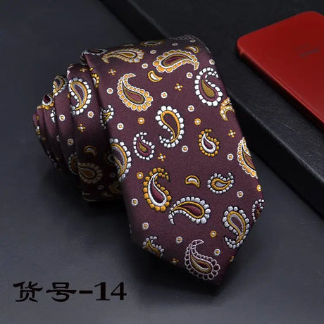 Men ties necktie Men's vestidos business wedding tie Male Dress legame gift gravata England Stripes JACQUARD WOVEN 6cm