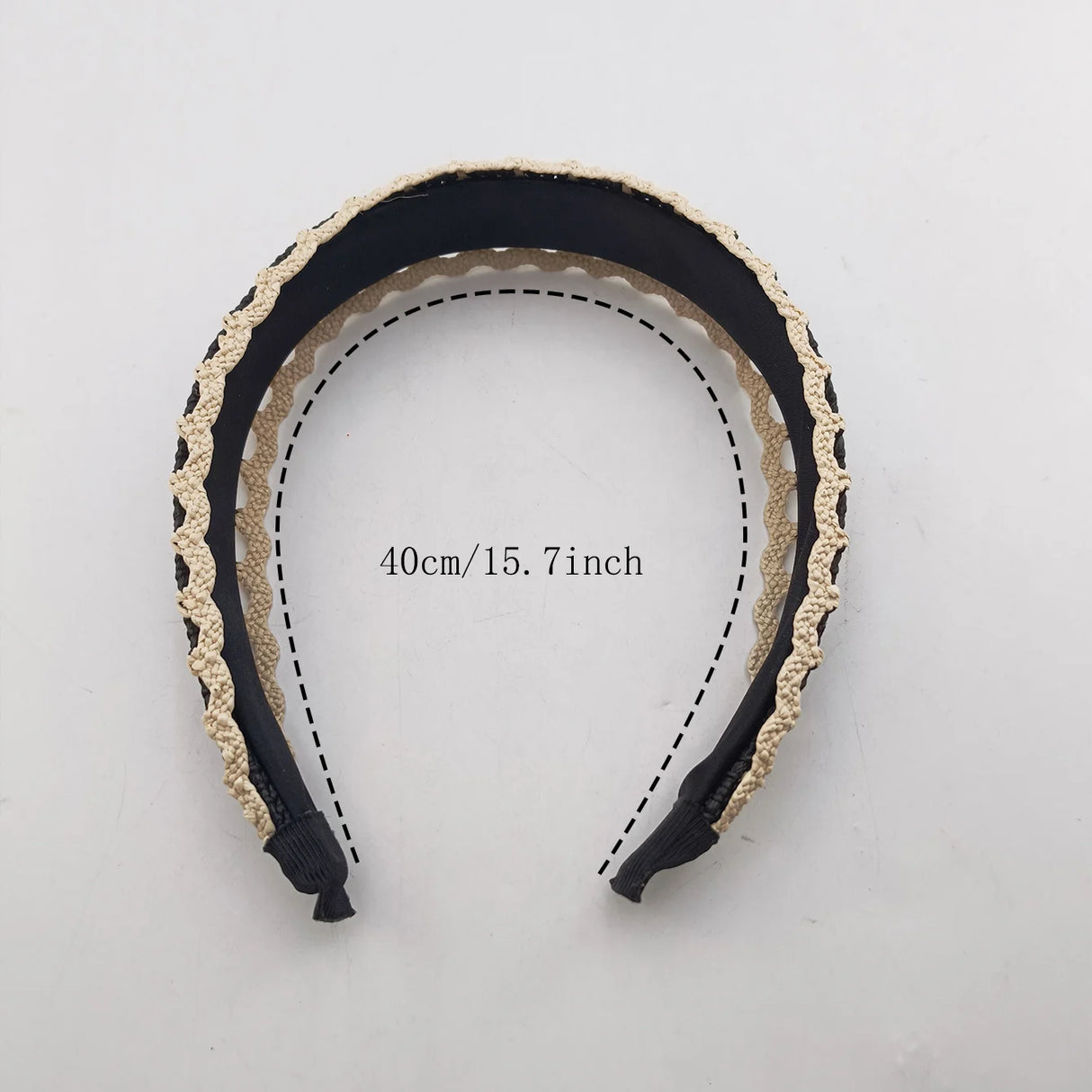 Fashion Headband Women Hair Bands Broadside Wool Raffia Cross Knot Headbands Girls Hair Band Hair Accessories Headwear