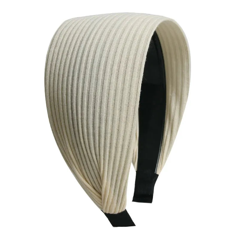 Black Wide-brimmed Headband  Toothed Non-slip  Hair Band  White Hair  Sports  Makeup  Headbands for Women  Diademas  Hairband