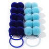 10Pcs/lot Grosgrain Ribbon Pigtail Hair Bows Elastic Hair Ties Hair Bands Holders Girls Baby Hair Accessories for Baby Infants