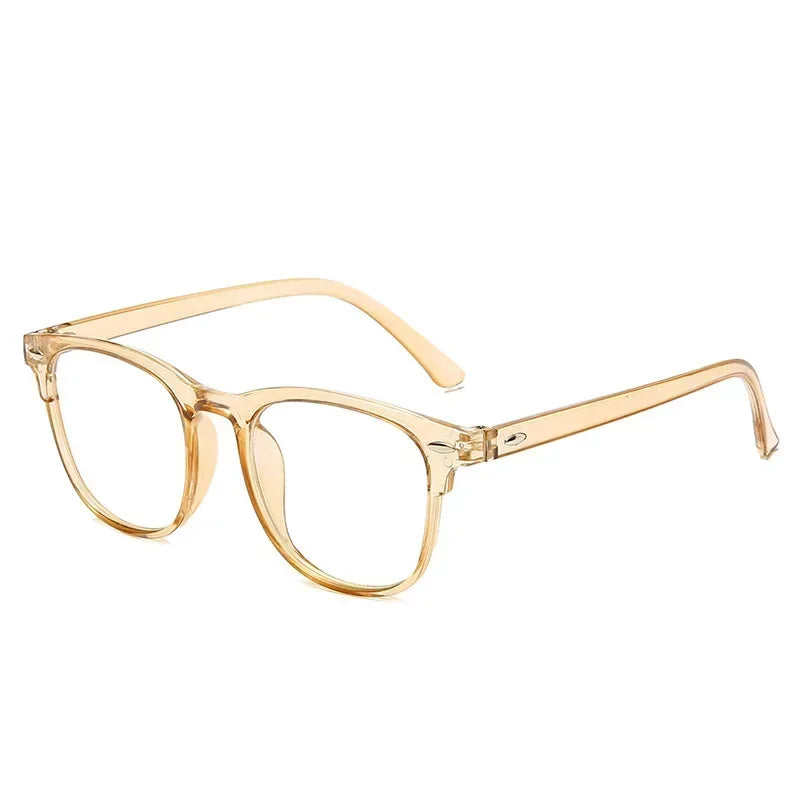Anti Blue Light Optical Glasses Ultra Light Graduated Lenses Near Sight Prescription Glasses Men Ladies Square Myopia Eyewear