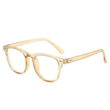Anti Blue Light Optical Glasses Ultra Light Graduated Lenses Near Sight Prescription Glasses Men Ladies Square Myopia Eyewear