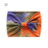 Bohemian Wide Stretch Headbands Multi-color Tie-dyed Yoga Sweatband Turban Head Wrap Bandana Women Hair Accessories Wholesale