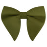 GUSLESON Fashion Pink Champagne Blue Solid Bow Tie For Men Classic Big Bowtie For Party Wedding Bowknot Adult Mens Tie
