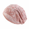 Women Men Sleeping Hat Baggy Beanie Satin Lined Night Unisex Sleep Cap Hair Care Bonnet Hair Loss Nightcap Pullover Hat Headwear