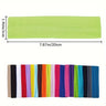 10 Pack Elastic Sports Headbands for Women Stretchy Candy-Colored Hairbands Fashion Sweatbands for Fitness Yoga Running Cycling
