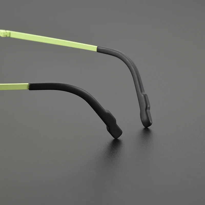 High-quality niche multi-color glasses frame literary fashion retro round ultra-light pure titanium hip hop trend optical glasse