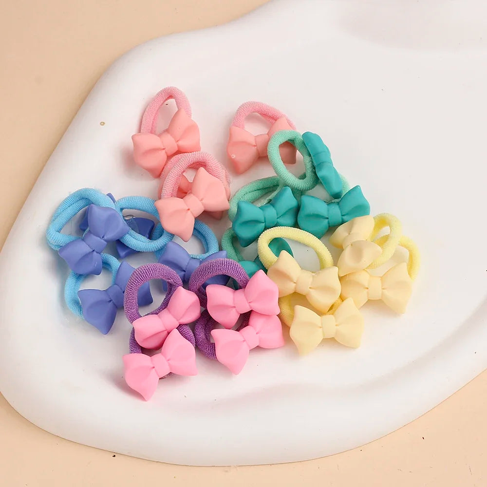 Baby Girls Small Tie Head Rope Children's Rubber Band Does Not Hurt Hair Elastic Hair Bands Kids Hair Chirp Scrunchies Headdress