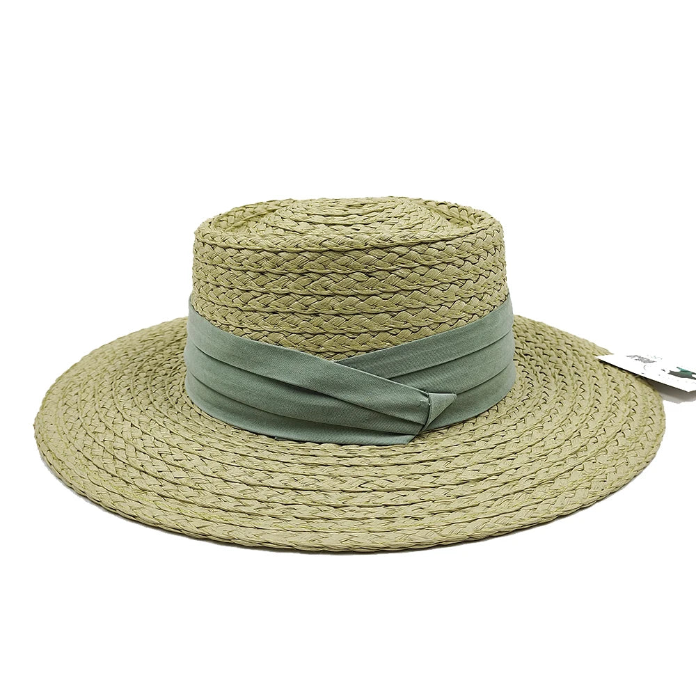 2024 Handmade Big Brim Hat Oversized Tassel Burrs Women Men Straw Sun Brim Hats Natural Raffia Panama Beach Summer Hat