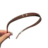 Toothed Headband Sunglasses Shaped Headband Transparent Non-slip Hair Hoop Hairstyle Fixing Tool Hair Accessories Hairband