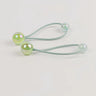 2pcs/lot Ponytail Ball Hair Ties For Girls Elastics Hairband Colorful Twin Bead Pom Balls Hair Rope Kids Hair Accessories