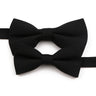 High Quality Mens Solid Color Bowtie Set For Men Children Wedding Party Dinner Accessory Pink Orange Father-son Bow Tie Gift
