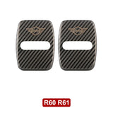 For MINI ONE Cooper S JCW F54 F55 F56 F57 F60 R60 R61 Car Door Lock Cover Protective Decoration Sticker Modification Accessories