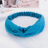 2024 New Design Fashion Women Summer Style Headbands Bohemian Girl Cross Turban Bandage Bandanas Hairbands Hair Accessories