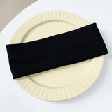 5PCS Solid Color Elastic Hairband Running Fitness Sport Headband Yoga Sweat-absorbing Headband Fashion Headband Hair Accessories
