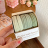 Nylon Rubber High Elastic Hair Bands Hair Ties Women Girls Candy Basic Ponytail Holder Scrunchies Gum Ropes Hair Accessories Set