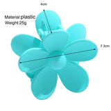 Large Flower Claw Clips For Women Fashion Hair Claw Hair Clamps Girls Matte Hairpins Sweet Headwear Barrette Hair Accessories