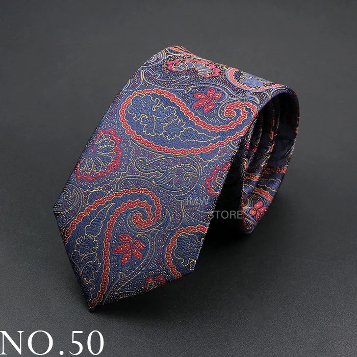 New Design Wedding Men Tie Grey Brown Green Paisley Flower Neckties Men Business Dropshipping Groom Collar Accessories Gift