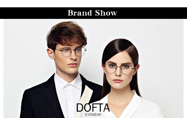 DOFTA Ultralight TR90 Glasses Frame Men Optical Myopia Eyeglasses Male Plastic Titanium Prescription Eye Glasses 5196A