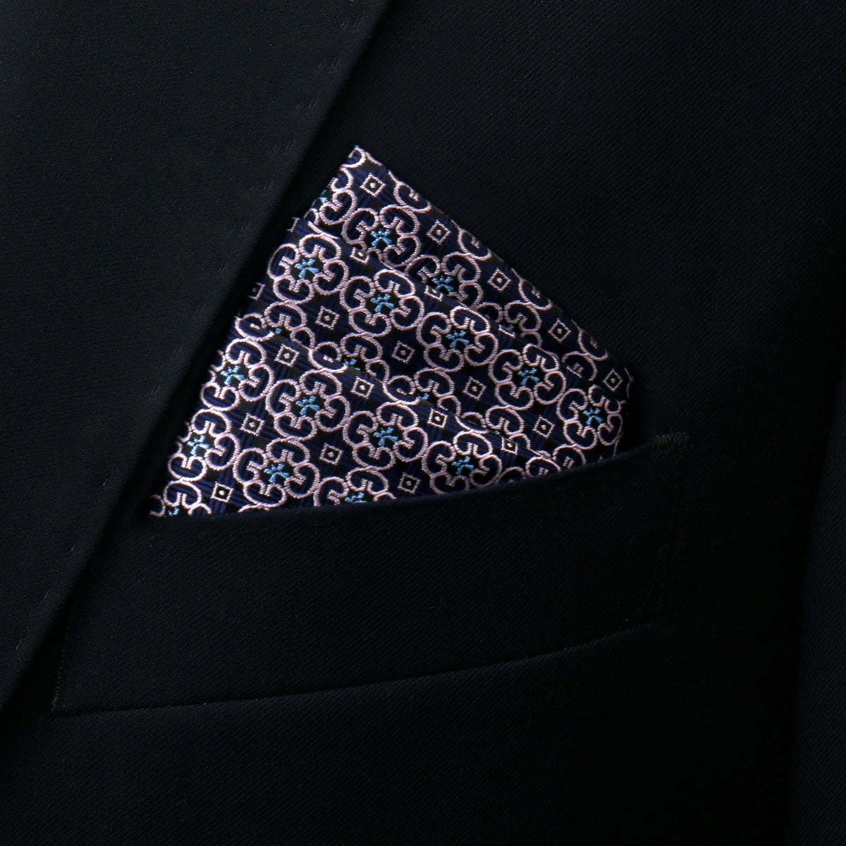 New Style Handkerchief Hot sale Black Suit Accessories Solid Kerchief Men Wedding Party Birthday Gift Pocket Square Paisley