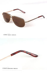 Double Lens Sunglasses and Reading Glasses Dual Function Glasses Metal Eyeglass Frame Sunglasses