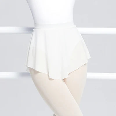 Women Ballet Skirts Dance Short Skirts High Slit Skirt Ballerina Adult Teen Ballet Dancing Dress Soft Mesh Elastic Dance Skirt