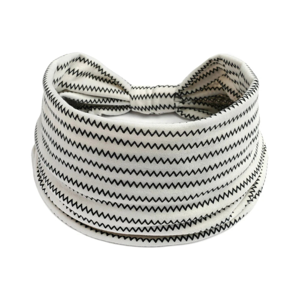 Women Hair Bands Headband Bohemian Sports Run Bandage Elastic Girl Wide Headband Print Wide Headwrap Headpiece Hairband Ladies