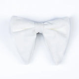 Fashion Velvet Big Bowties Flannelette Large Size Bow Ties For Men Formal Dress Handkerchief Wedding Party Tuxedo Groom Bow Knot